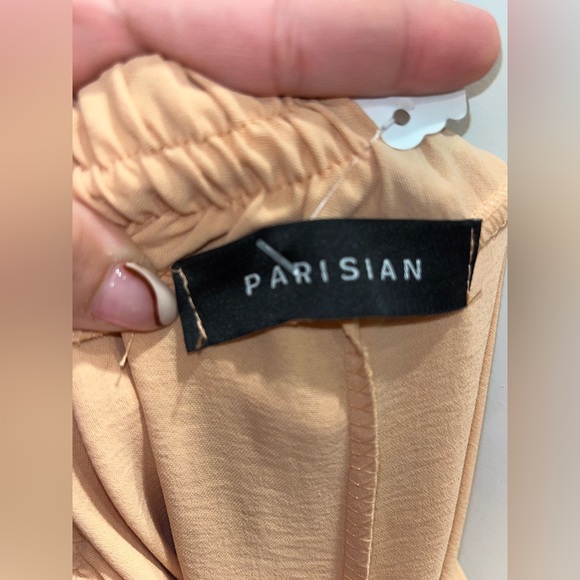 NWT Parisian multi-way tie peach Jumpsuit OS fits M-XL - Picture 12 of 14